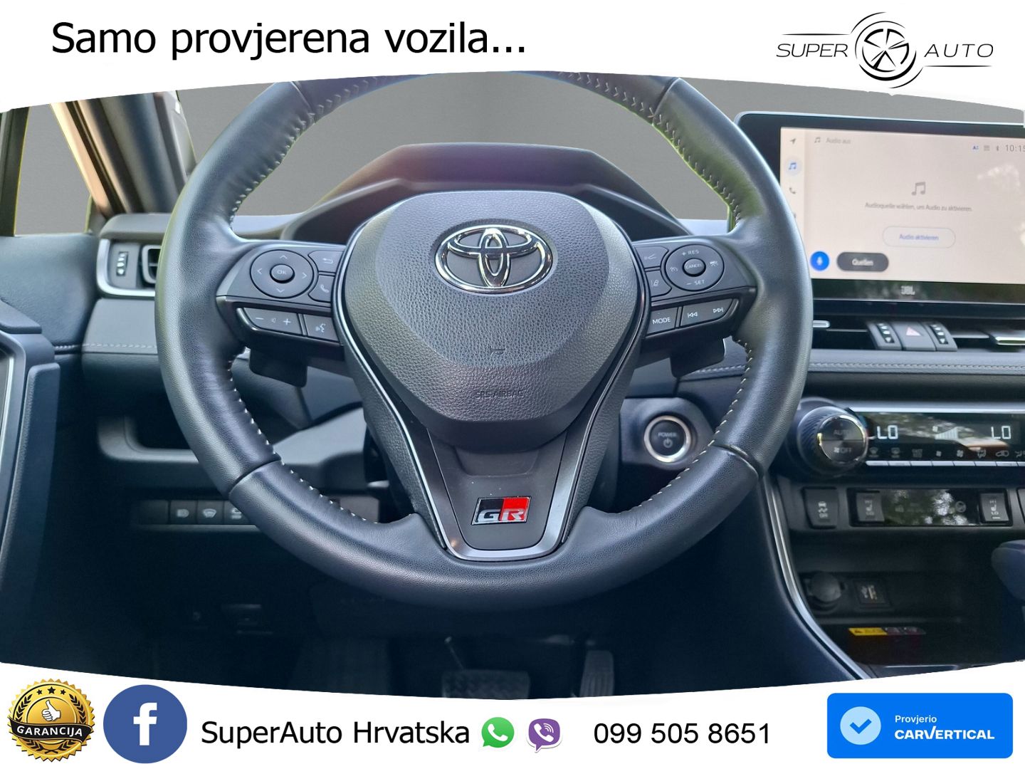 Toyota RAV4 2.5 (222 KS) Hybrid AWD-i eCVT GR Sport LED+GR SJED+ACC