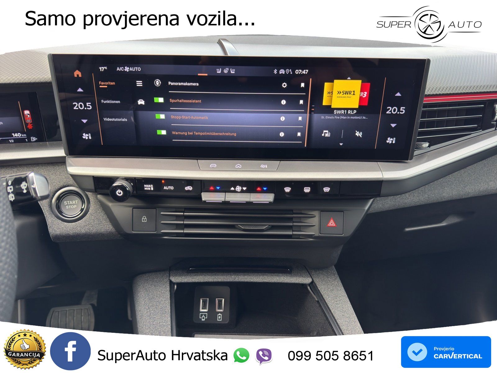 Opel Grandland 1.2 Turbo (145 KS) Hybrid eDCT Ultimate ACC+HEAD+GR SJED+360+PANO