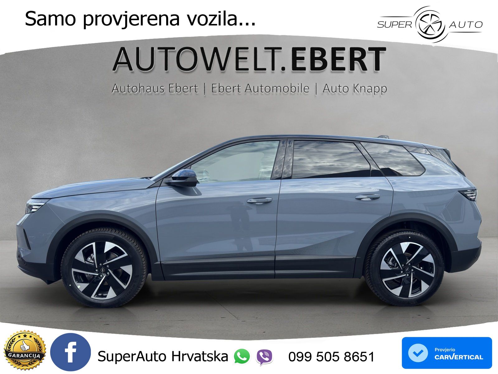 Opel Grandland 1.2 Turbo (145 KS) Hybrid eDCT Ultimate ACC+HEAD+GR SJED+360+PANO
