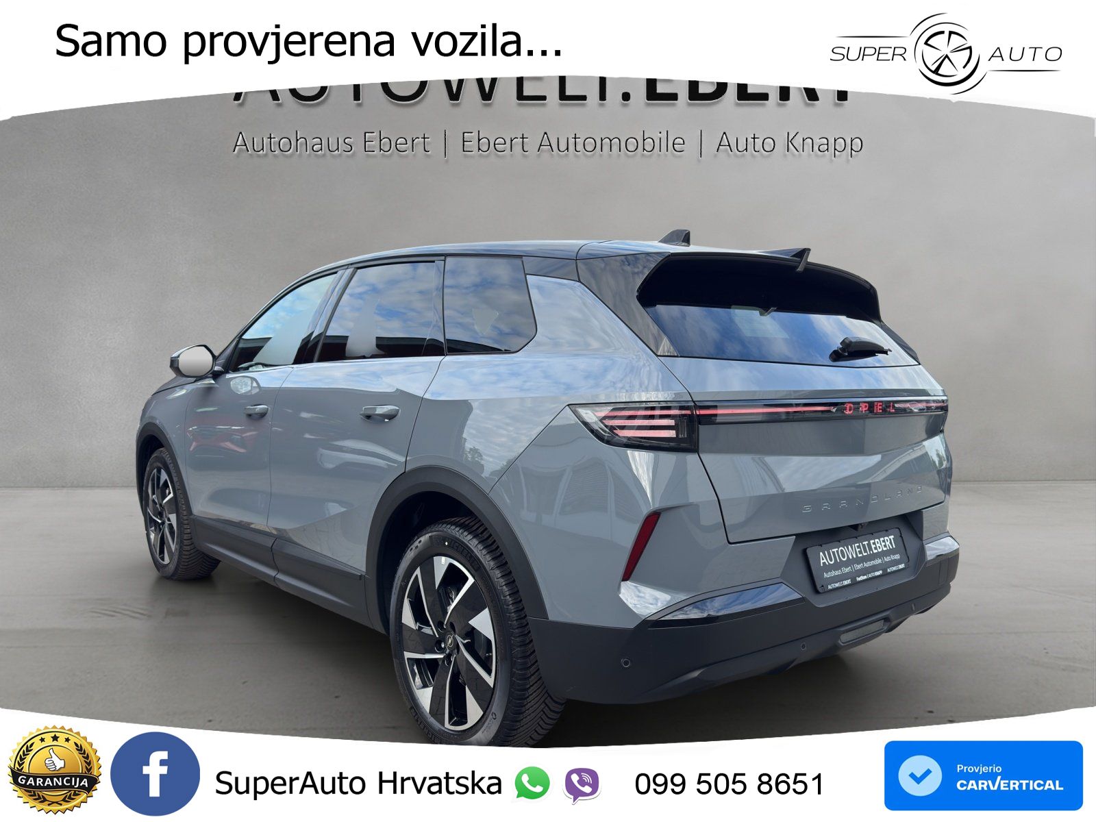 Opel Grandland 1.2 Turbo (145 KS) Hybrid eDCT Ultimate ACC+HEAD+GR SJED+360+PANO