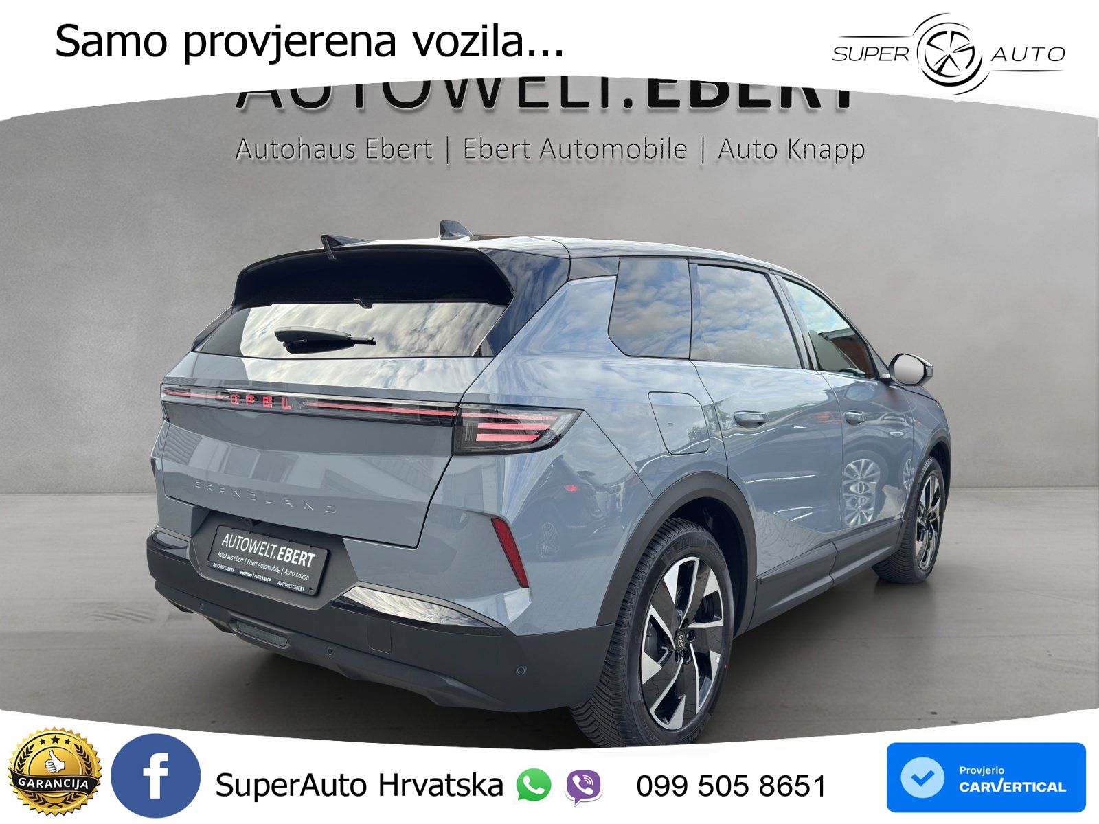 Opel Grandland 1.2 Turbo (145 KS) Hybrid eDCT Ultimate ACC+HEAD+GR SJED+360+PANO