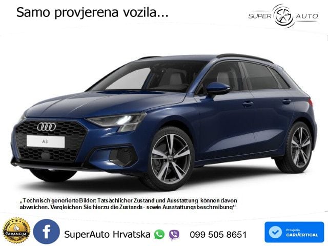 Audi A3 30 TDI (116 KS) S tronic LED+GR SJED+ACC