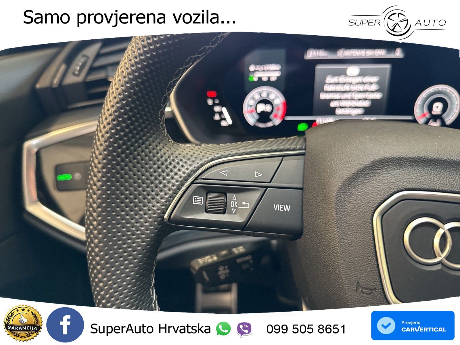 Audi Q3 40 TFSI (190 KS) quattro S tronic S line LED+GR SJED+ACC