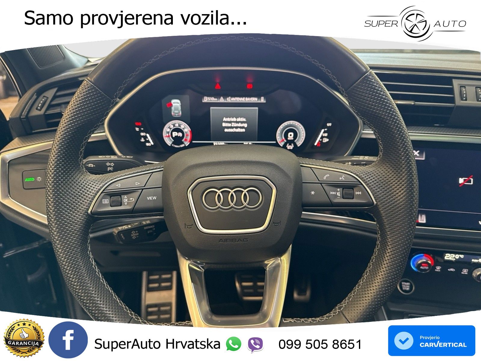 Audi Q3 40 TFSI (190 KS) quattro S tronic S line LED+GR SJED+ACC