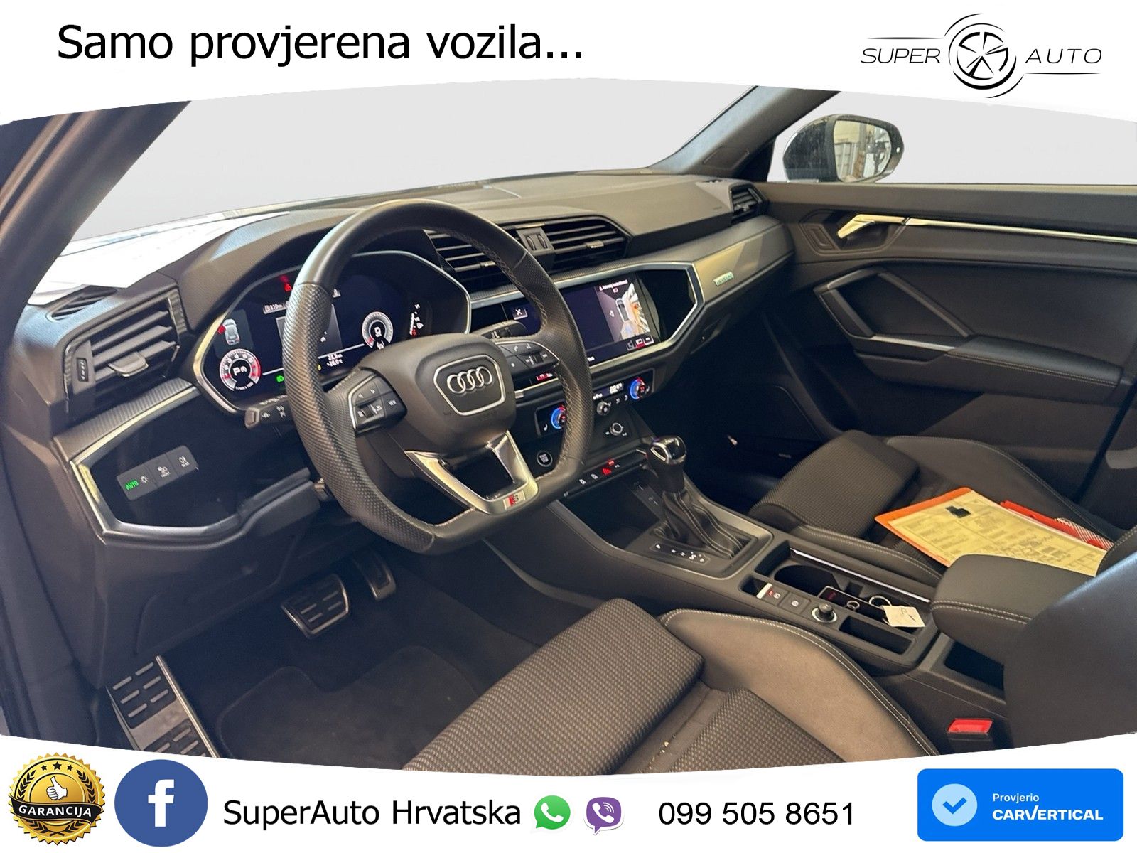 Audi Q3 40 TFSI (190 KS) quattro S tronic S line LED+GR SJED+ACC