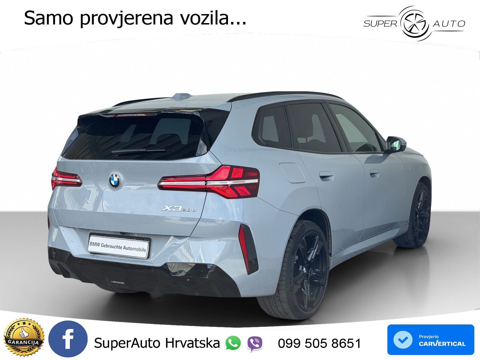 BMW X3 20d xDrive Steptronic M Sport LED+GR SJED+ACC
