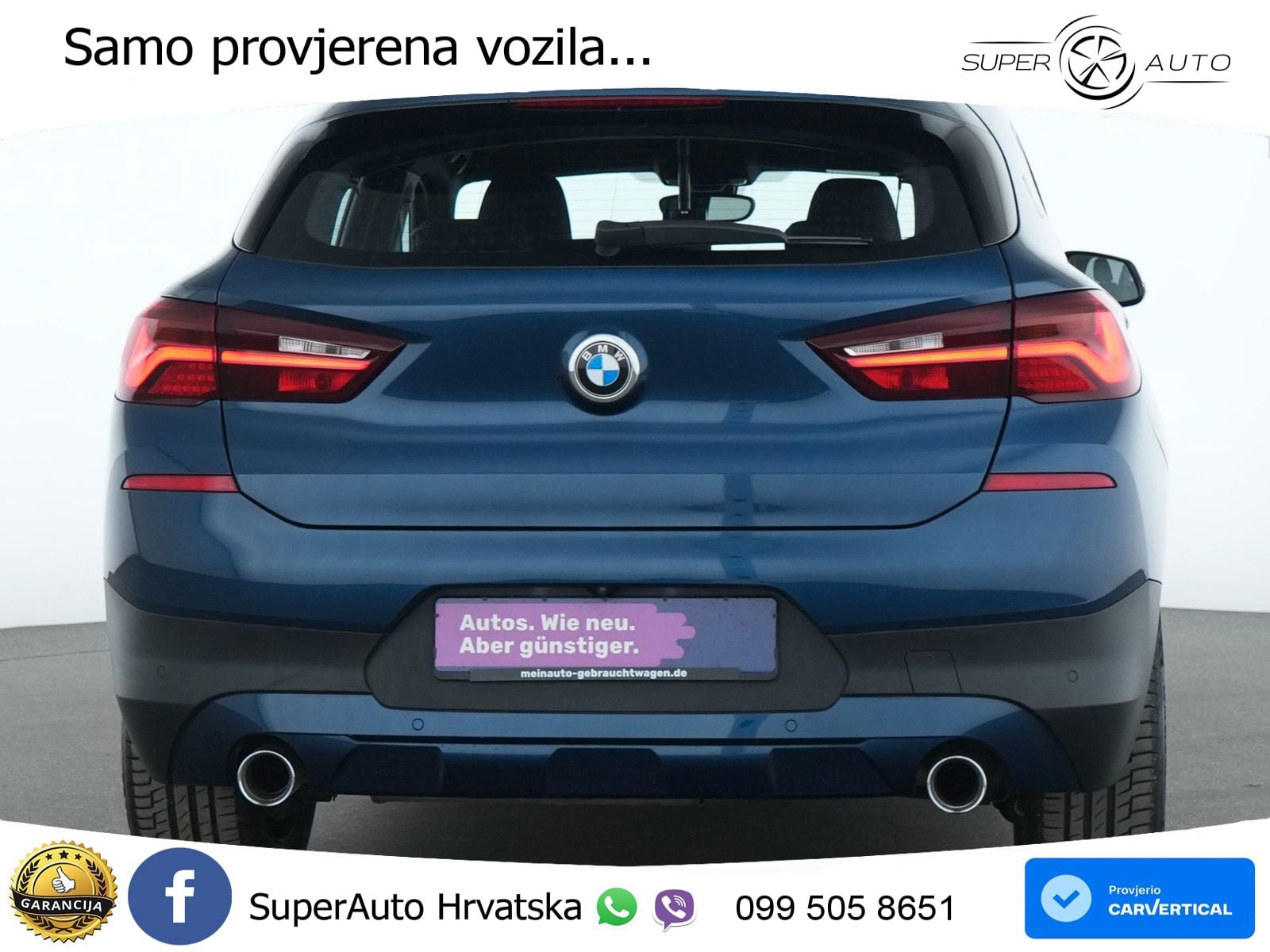 BMW X2 xDrive25d Steptronic Advantage LED+GR SJED+ACC