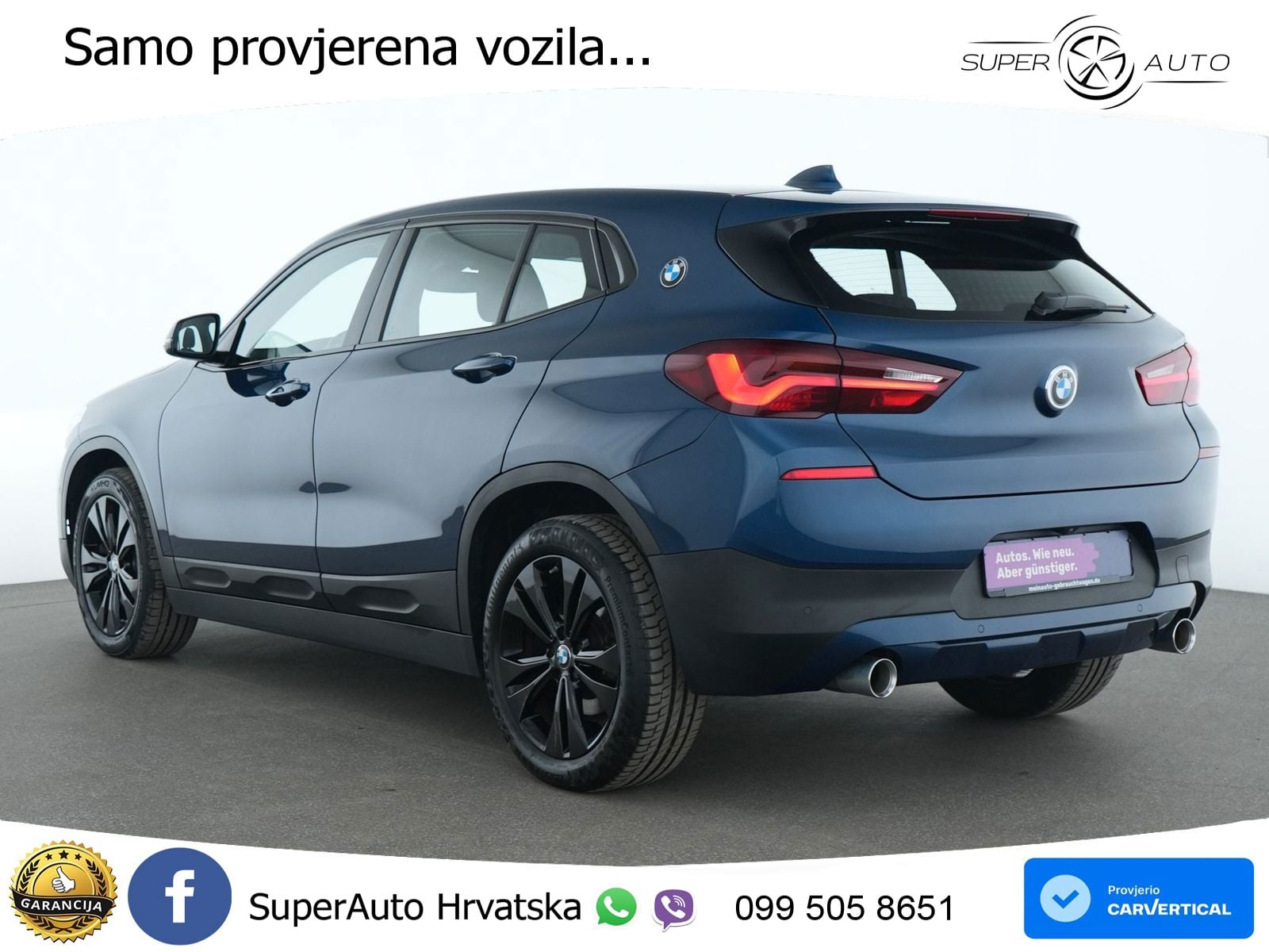 BMW X2 xDrive25d Steptronic Advantage LED+GR SJED+ACC