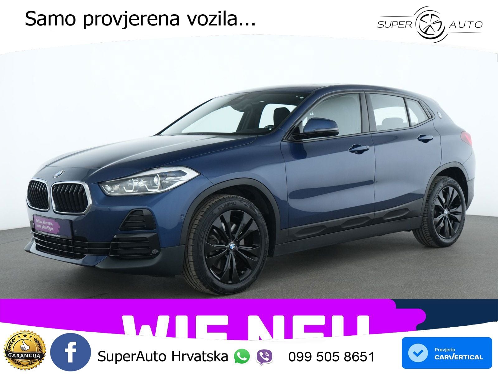 BMW X2 xDrive25d Steptronic Advantage LED+GR SJED+ACC