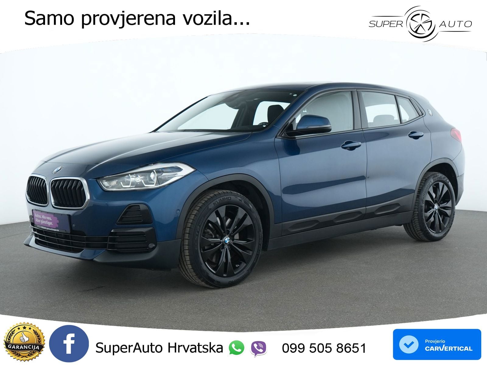 BMW X2 xDrive25d Steptronic Advantage LED+GR SJED+ACC