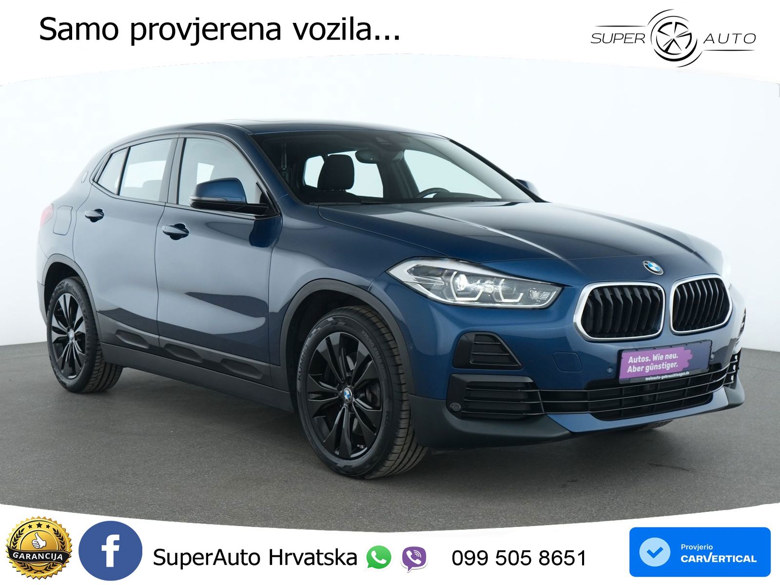 BMW X2 xDrive25d Steptronic Advantage LED+GR SJED+ACC