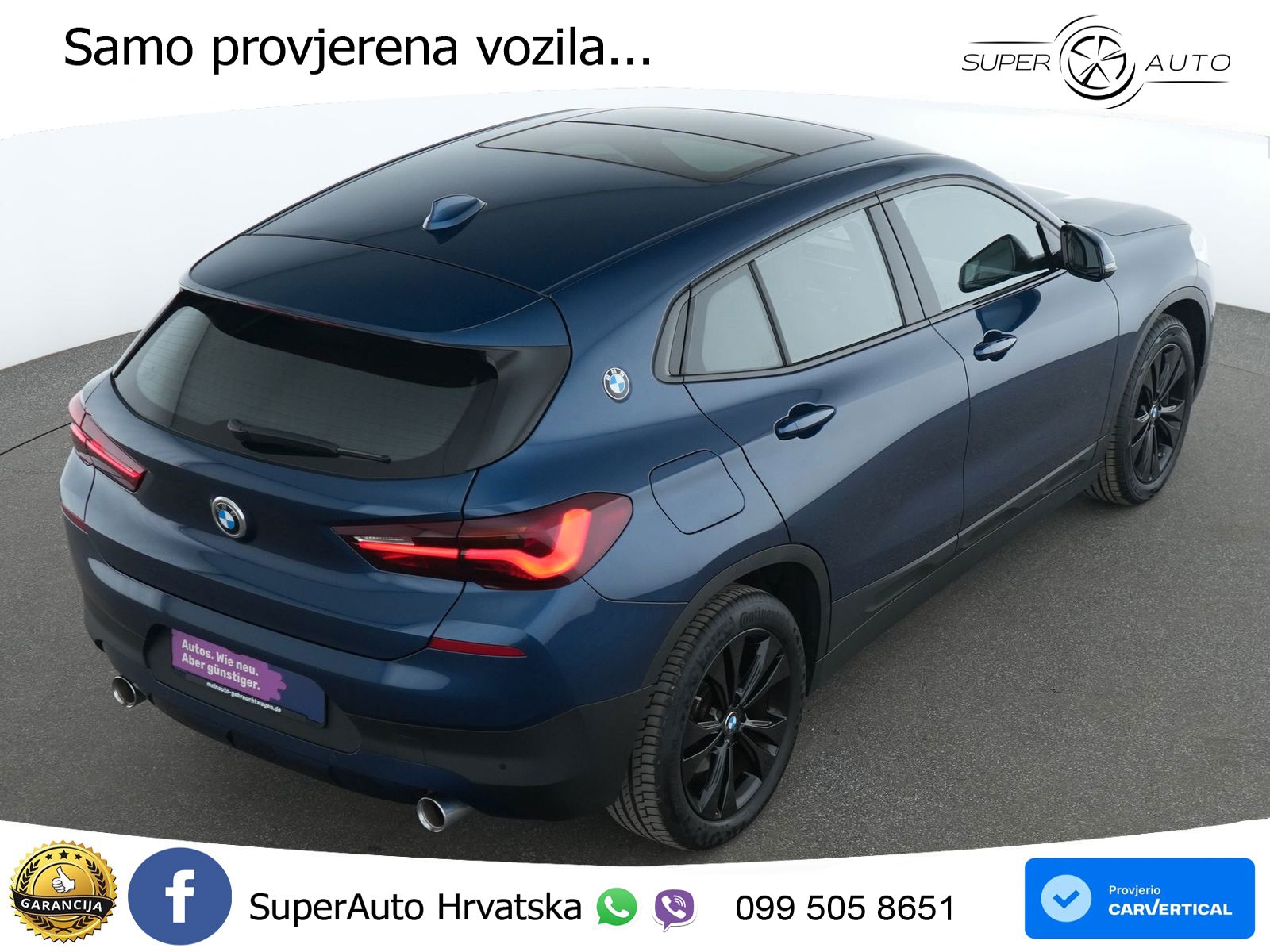 BMW X2 xDrive25d Steptronic Advantage LED+GR SJED+ACC