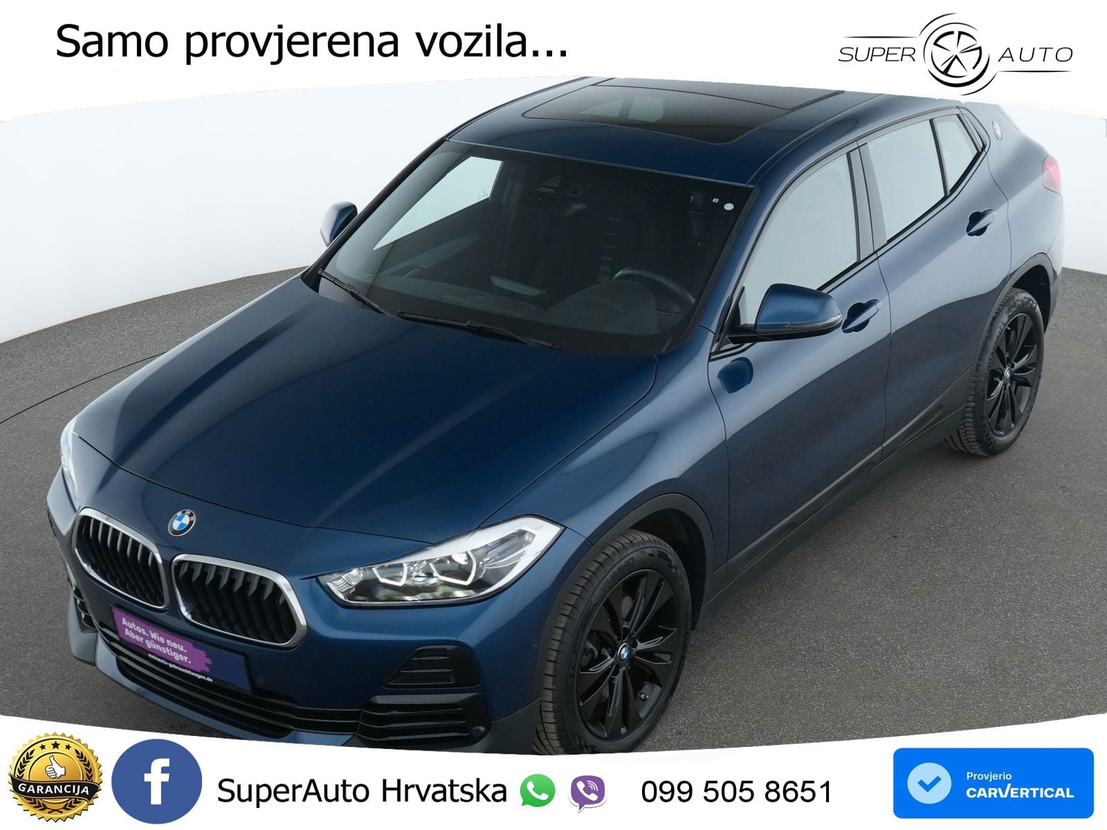 BMW X2 xDrive25d Steptronic Advantage LED+GR SJED+ACC