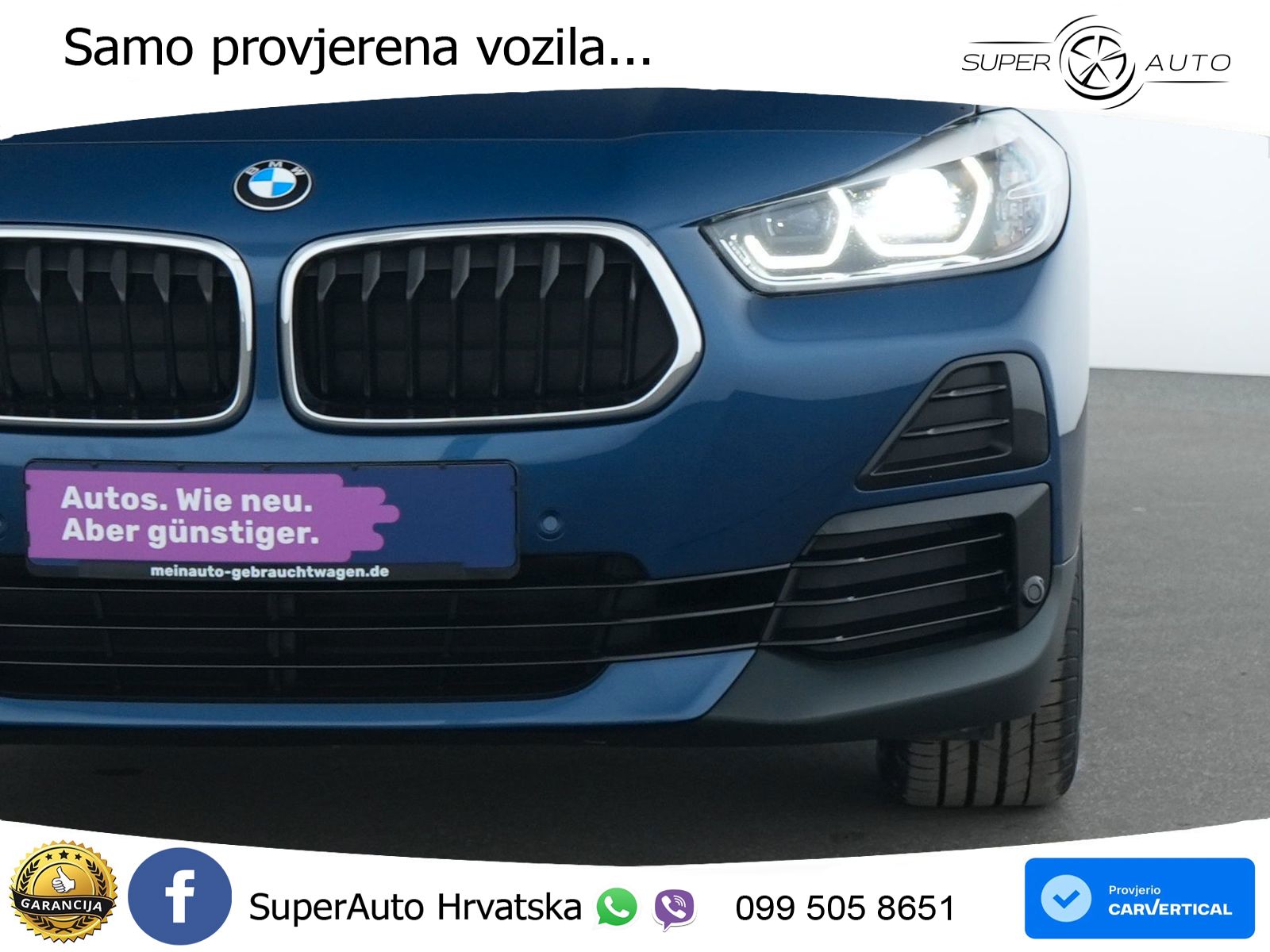 BMW X2 xDrive25d Steptronic Advantage LED+GR SJED+ACC