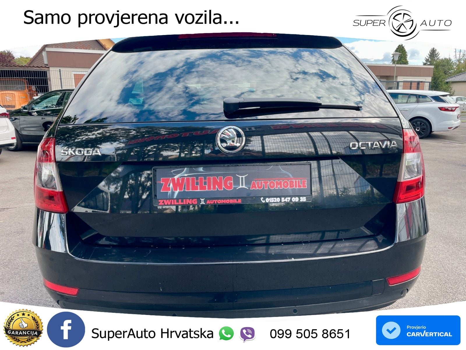 Škoda Octavia Combi 2.0 TDI (150 KS) DSG LED+GR SJED+ACC