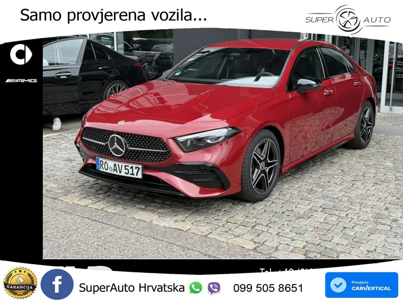 Mercedes-Benz A 200 7G-DCT AMG LED+GR SJED+ACC