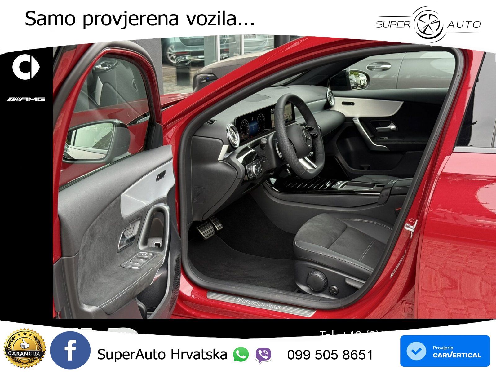 Mercedes-Benz A 200 7G-DCT AMG LED+GR SJED+ACC