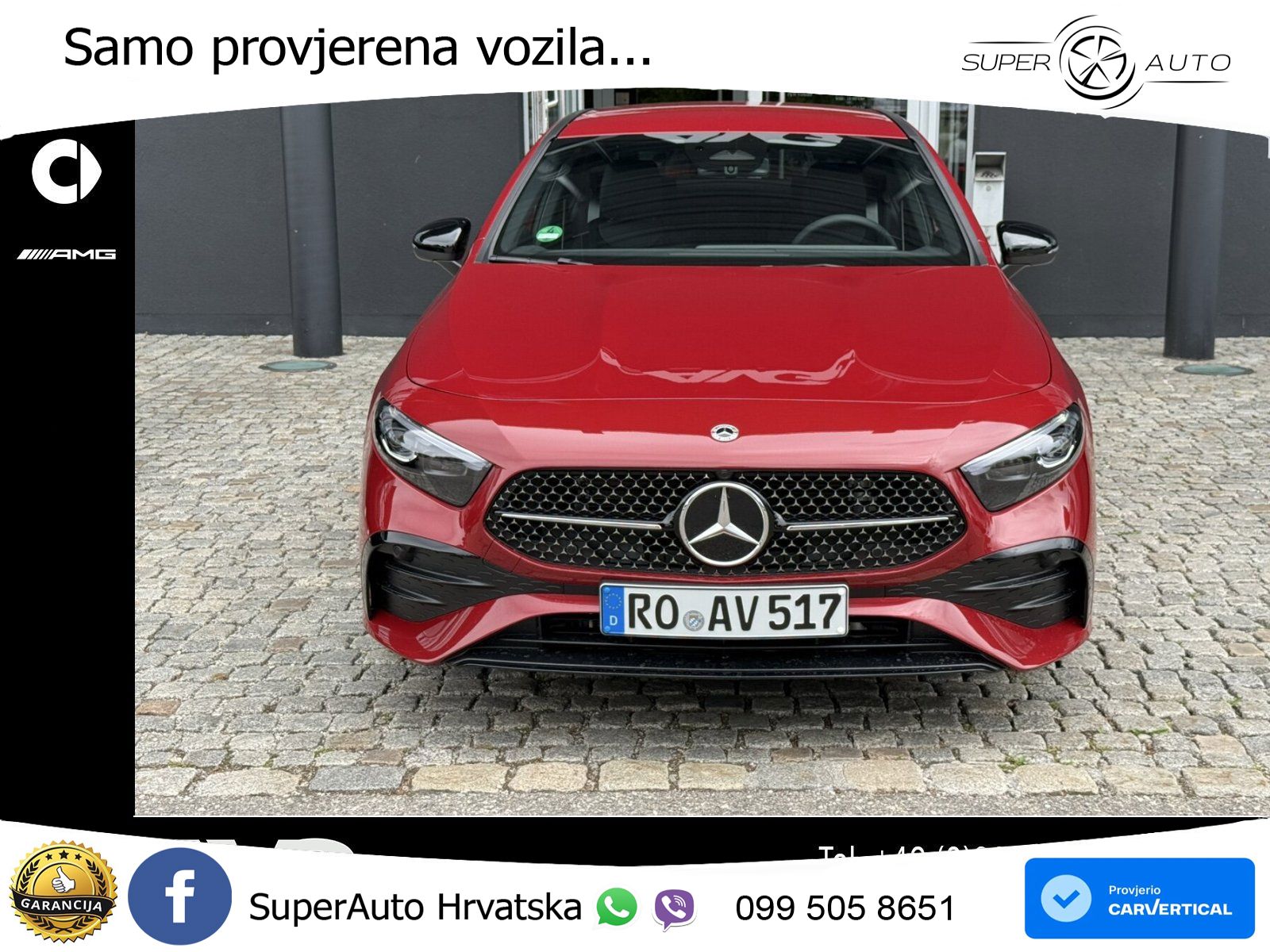 Mercedes-Benz A 200 7G-DCT AMG LED+GR SJED+ACC