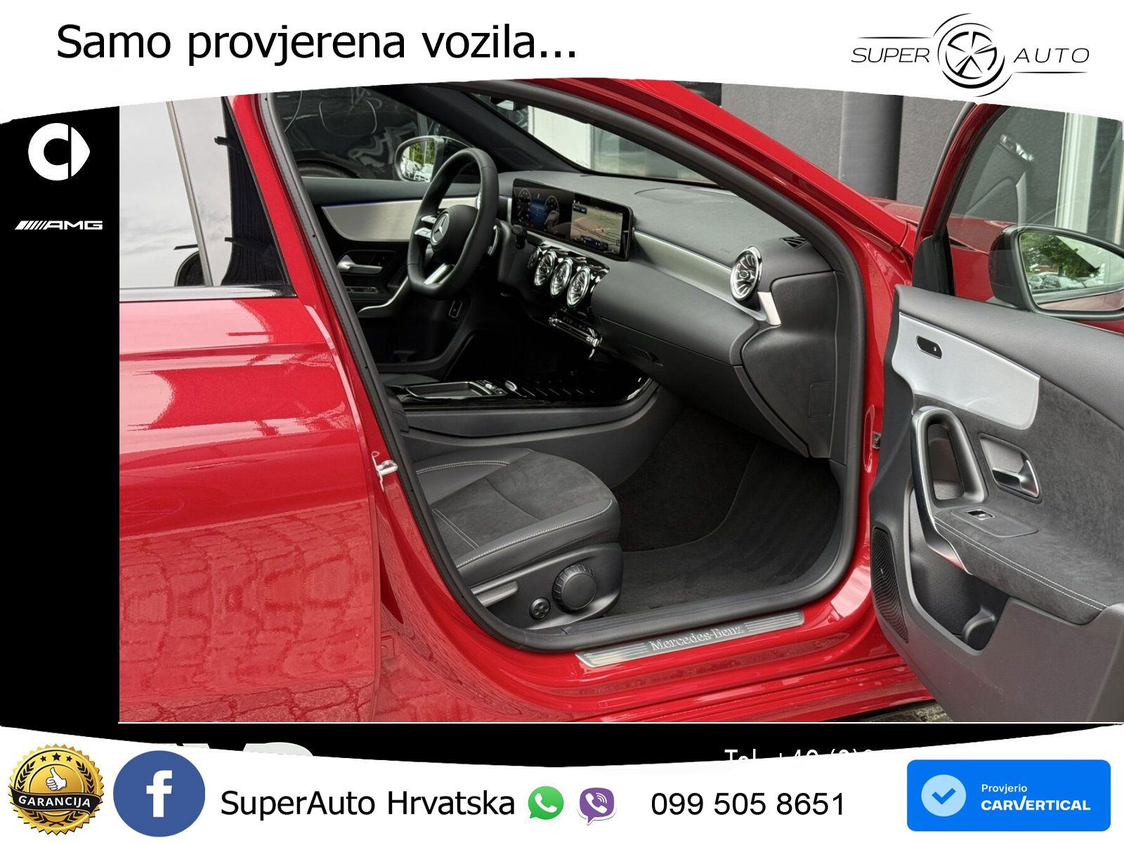 Mercedes-Benz A 200 7G-DCT AMG LED+GR SJED+ACC