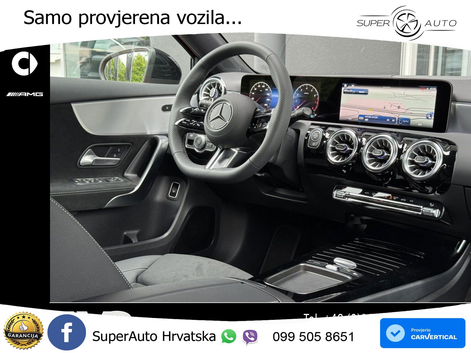 Mercedes-Benz A 200 7G-DCT AMG LED+GR SJED+ACC