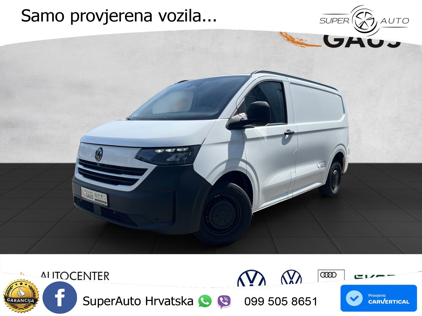 Volkswagen Transporter Kasten 2. TDI Radst. 3100 mm 110 KS