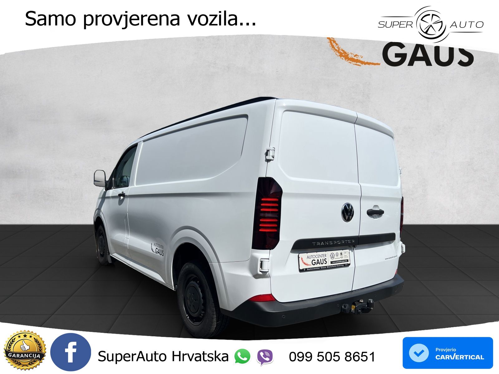 Volkswagen Transporter Kasten 2. TDI Radst. 3100 mm 110 KS