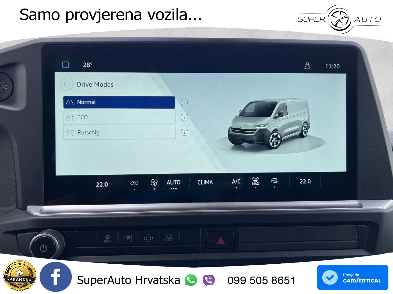 Volkswagen Transporter Kasten 2. TDI Radst. 3100 mm 110 KS