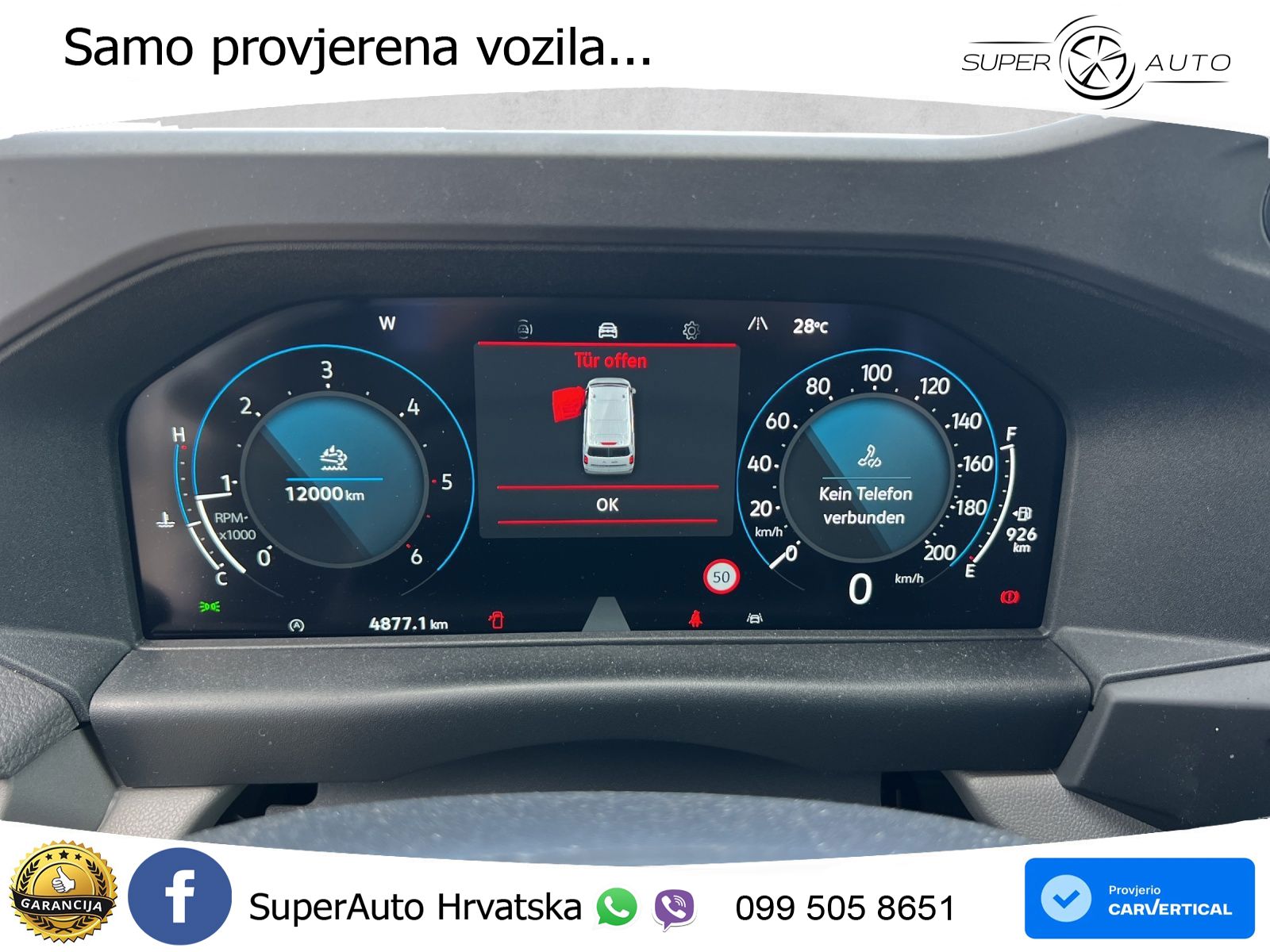 Volkswagen Transporter Kasten 2. TDI Radst. 3100 mm 110 KS