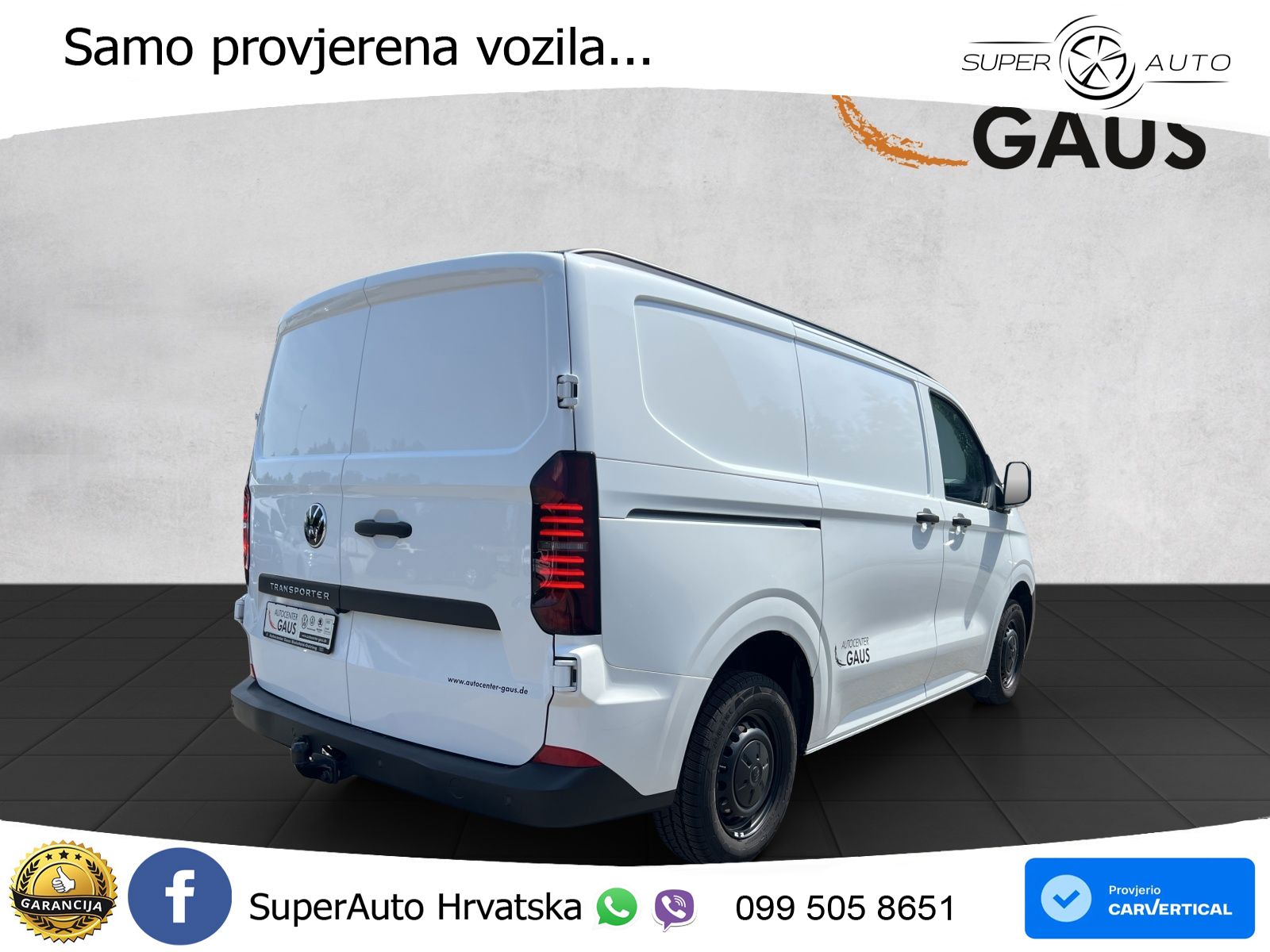 Volkswagen Transporter Kasten 2. TDI Radst. 3100 mm 110 KS