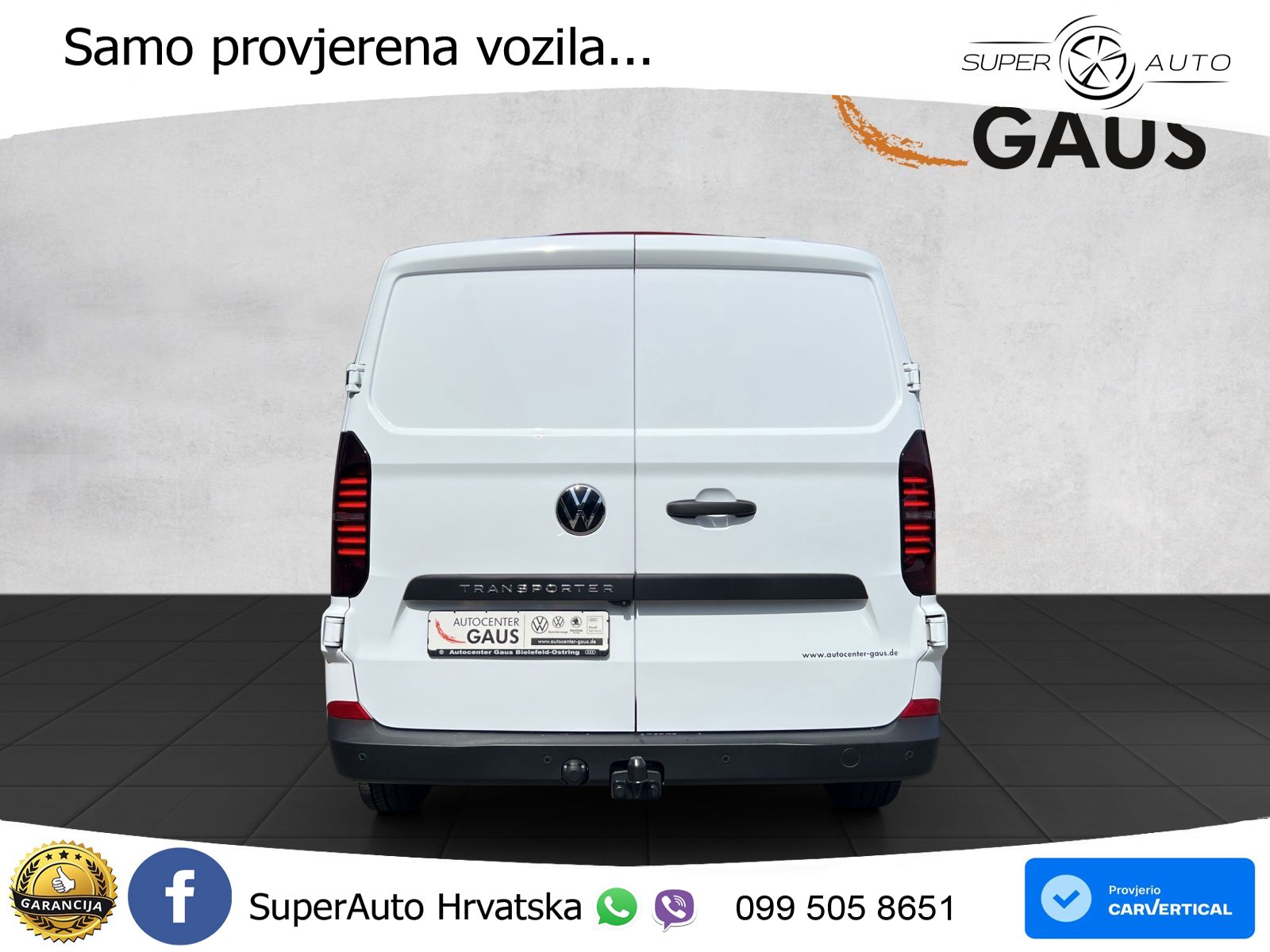 Volkswagen Transporter Kasten 2. TDI Radst. 3100 mm 110 KS