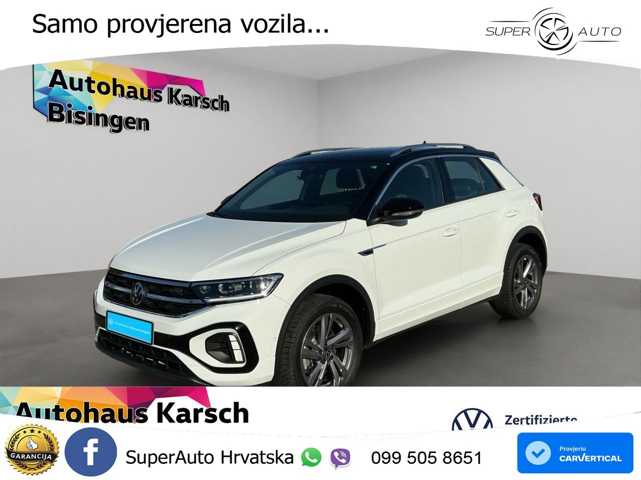 Volkswagen T-Roc 1.5 TSI (150 KS) DSG LED+GR SJED+ACC