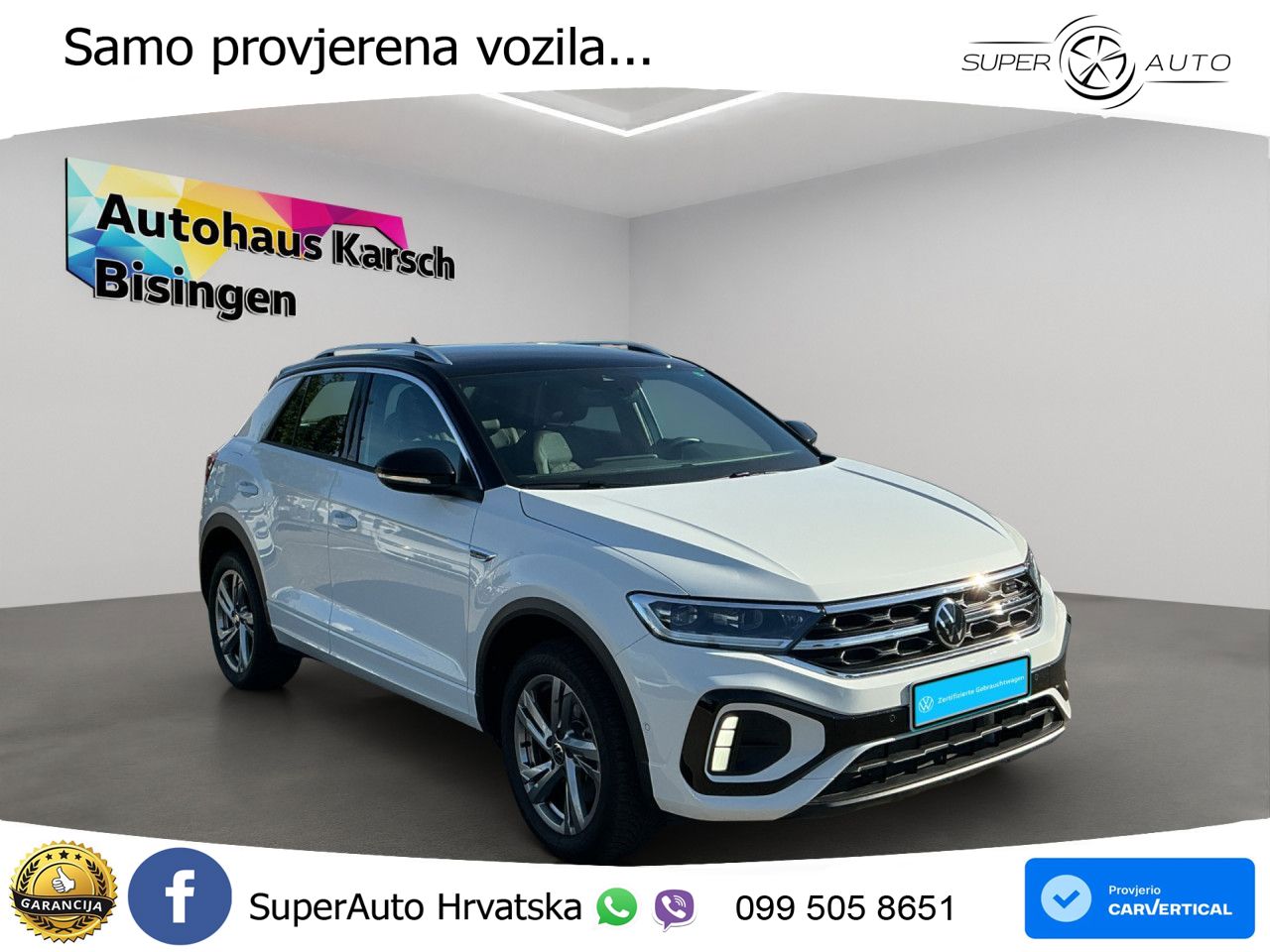 Volkswagen T-Roc 1.5 TSI (150 KS) DSG LED+GR SJED+ACC