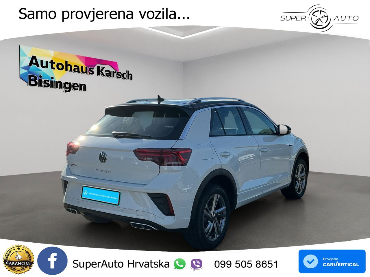 Volkswagen T-Roc 1.5 TSI (150 KS) DSG LED+GR SJED+ACC