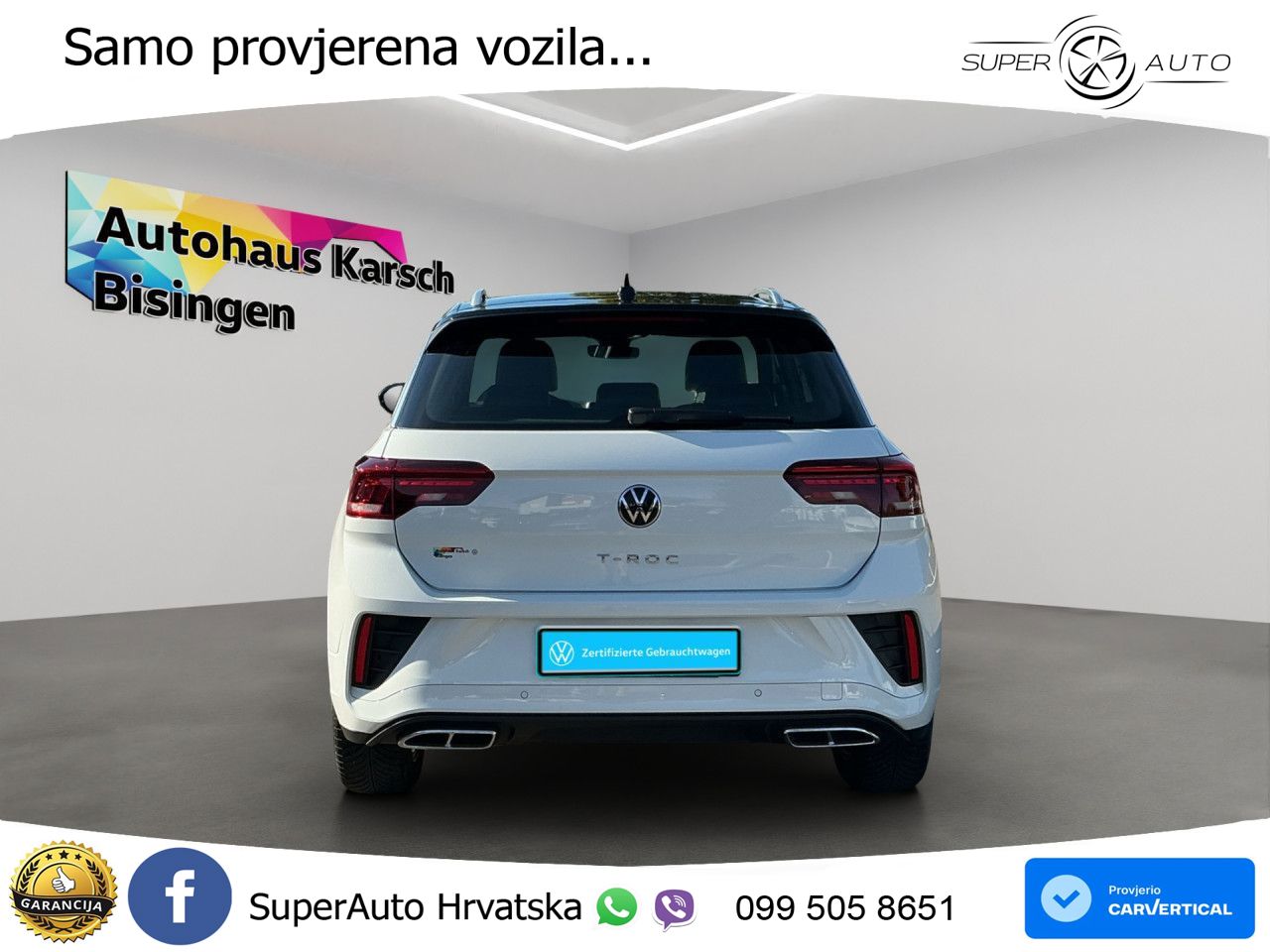 Volkswagen T-Roc 1.5 TSI (150 KS) DSG LED+GR SJED+ACC