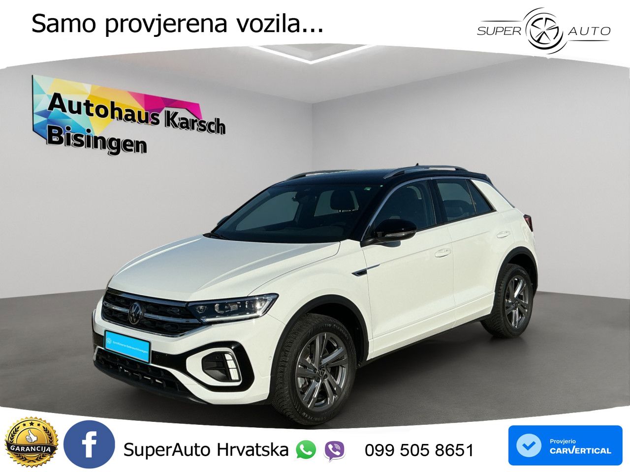 Volkswagen T-Roc 1.5 TSI (150 KS) DSG LED+GR SJED+ACC