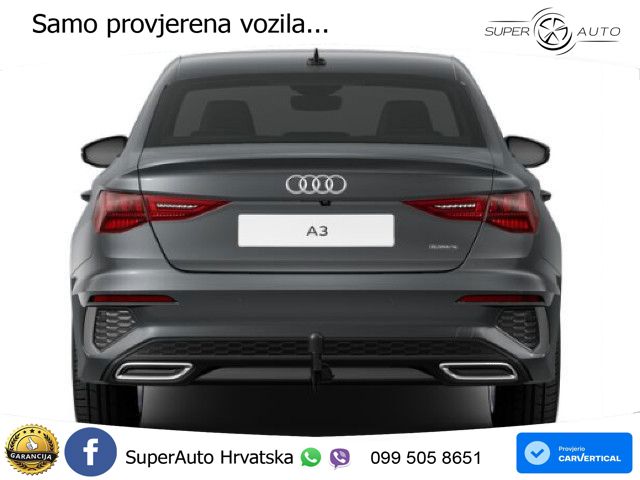 Audi A3 Limuzina 40 TFSI (190 KS) quattro S tronic S line LED+GR SJED+ACC