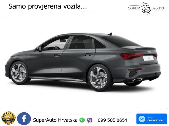 Audi A3 Limuzina 40 TFSI (190 KS) quattro S tronic S line LED+GR SJED+ACC