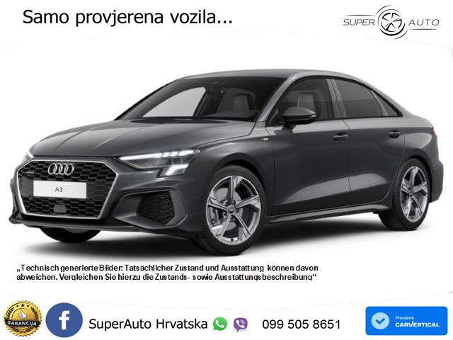 Audi A3 Limuzina 40 TFSI (190 KS) quattro S tronic S line LED+GR SJED+ACC
