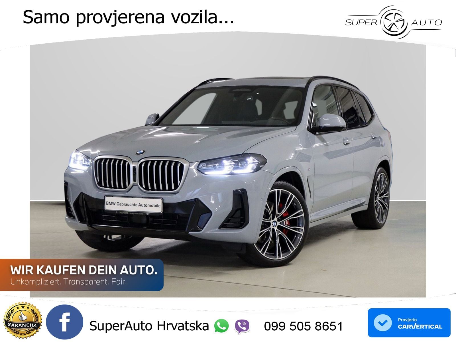 BMW X3 30d xDrive Steptronic M Sport LED+GR SJED+ACC