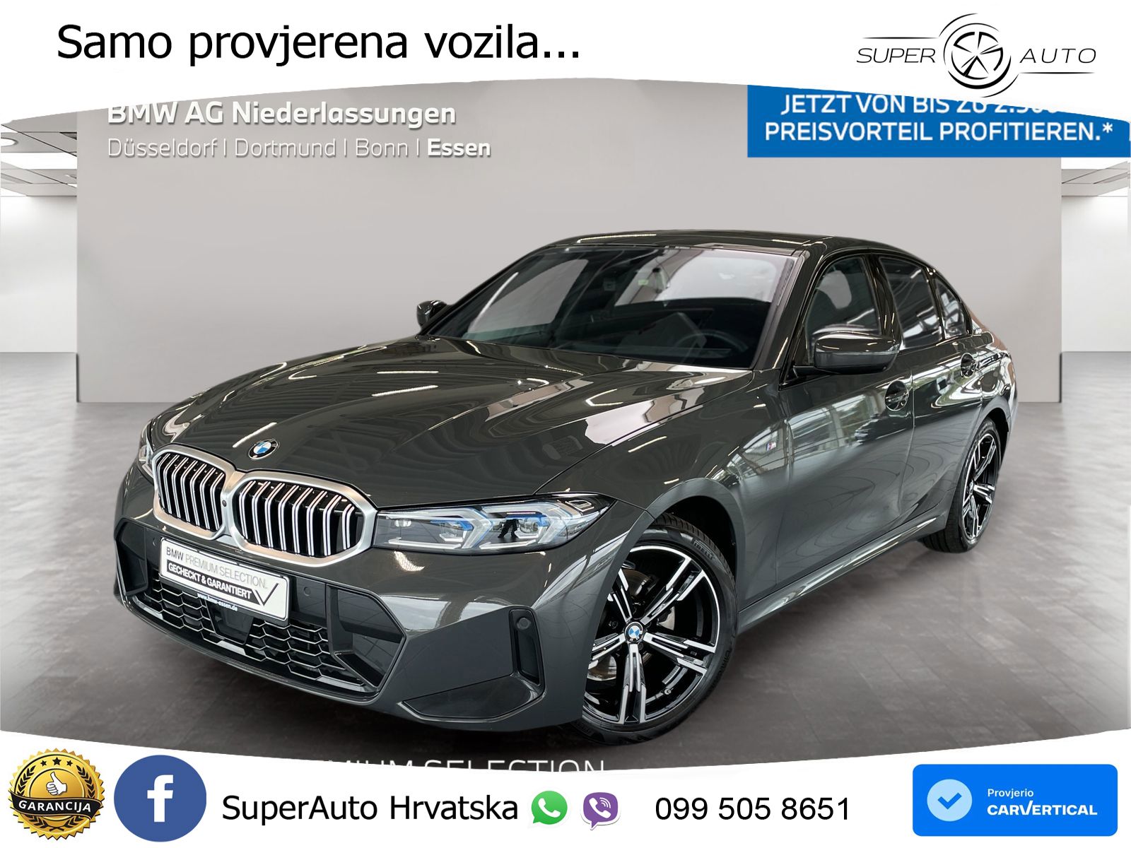 BMW 320d (190 KS) xDrive Steptronic M Sport LED+GR SJED+ACC