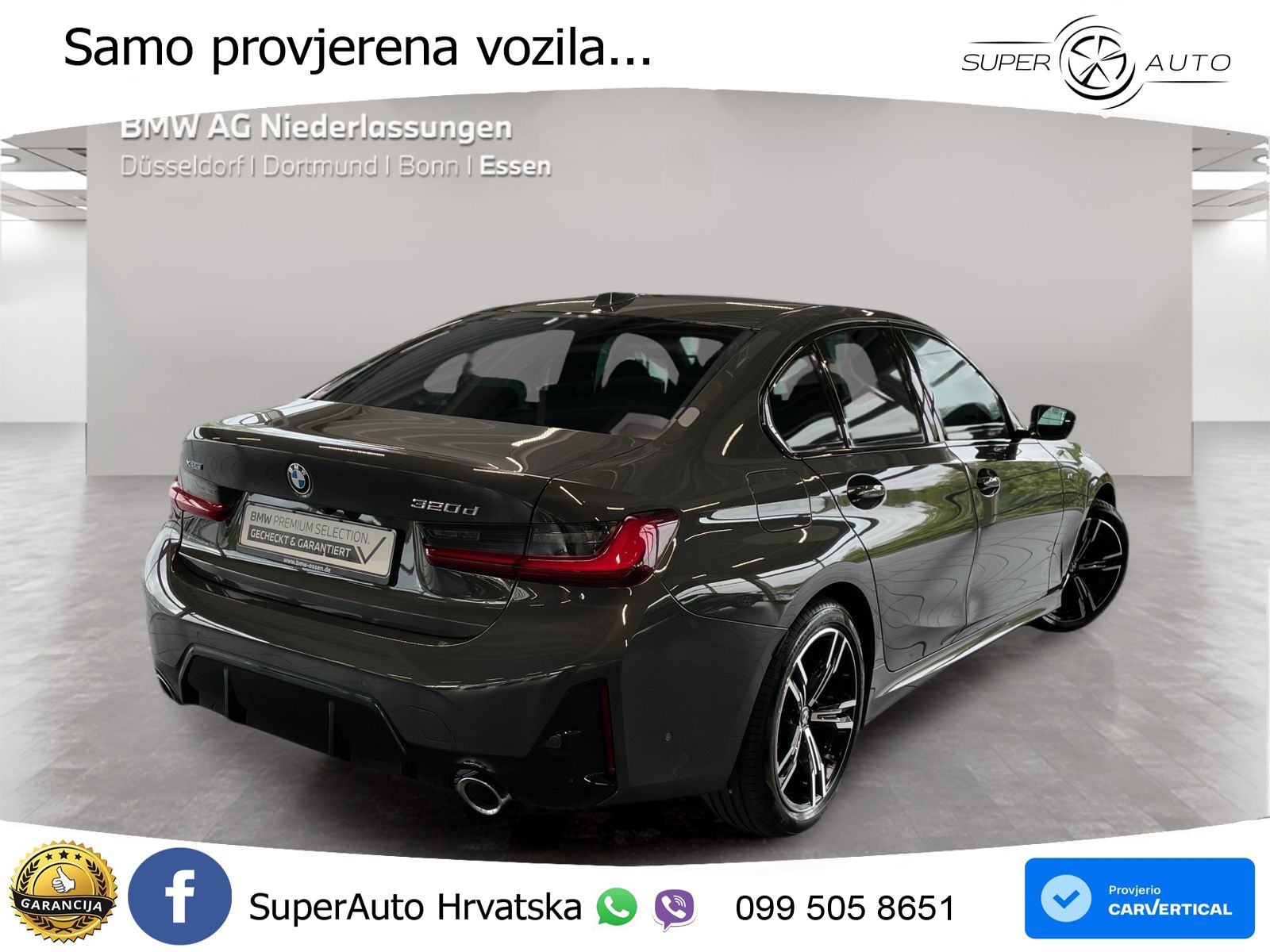 BMW 320d (190 KS) xDrive Steptronic M Sport LED+GR SJED+ACC