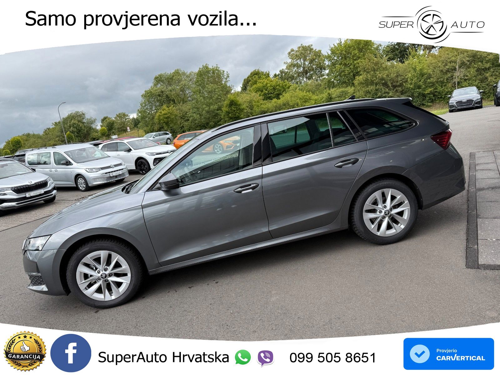 Škoda Octavia Combi 2.0 TDI (150 KS) DSG Selection LED+GR SJED+ACC