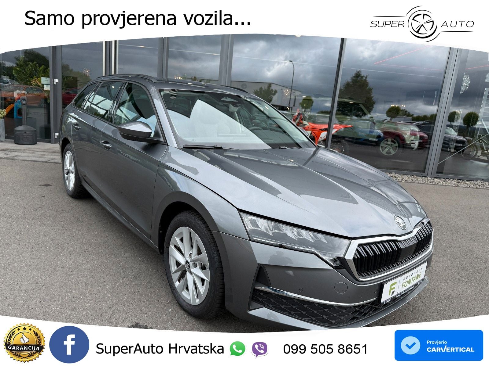 Škoda Octavia Combi 2.0 TDI (150 KS) DSG Selection LED+GR SJED+ACC