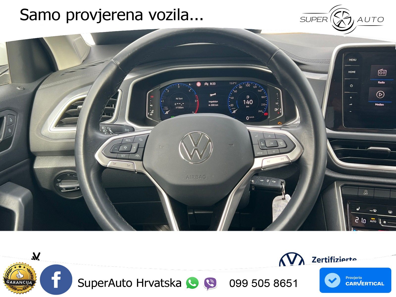 Volkswagen T-Roc I 2.0 TDI (150 KS) DSG LED+GR SJED+ACC