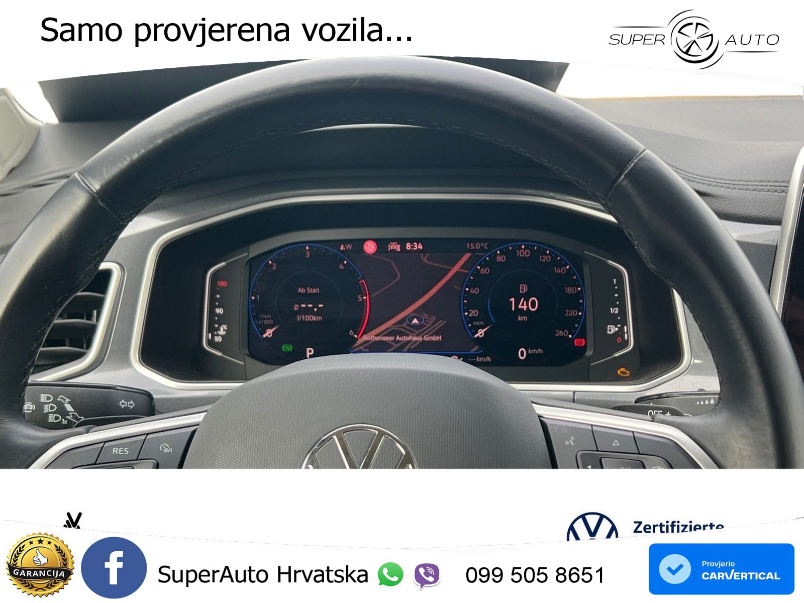 Volkswagen T-Roc I 2.0 TDI (150 KS) DSG LED+GR SJED+ACC