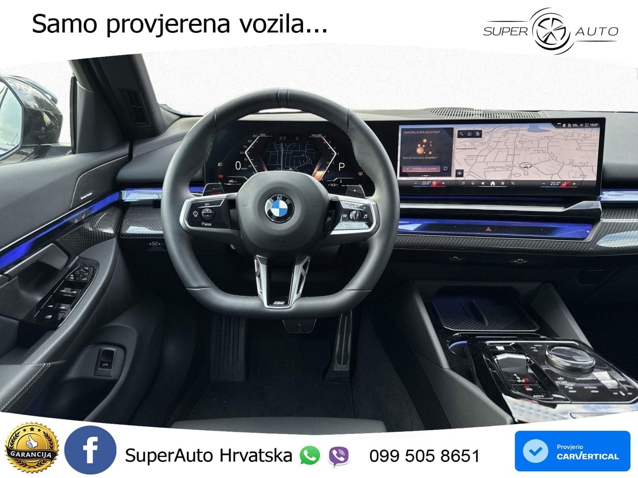 BMW 520d (197 KS) xDrive Steptronic M Sport LED+GR SJED+ACC