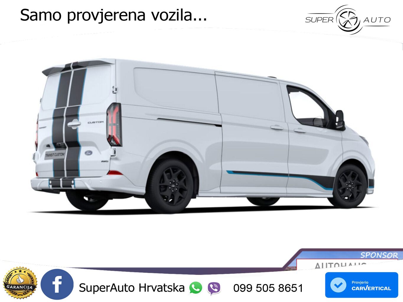 Ford Transit Custom Aut Sport L2 LED SHZ UVP-37%* 170 KS