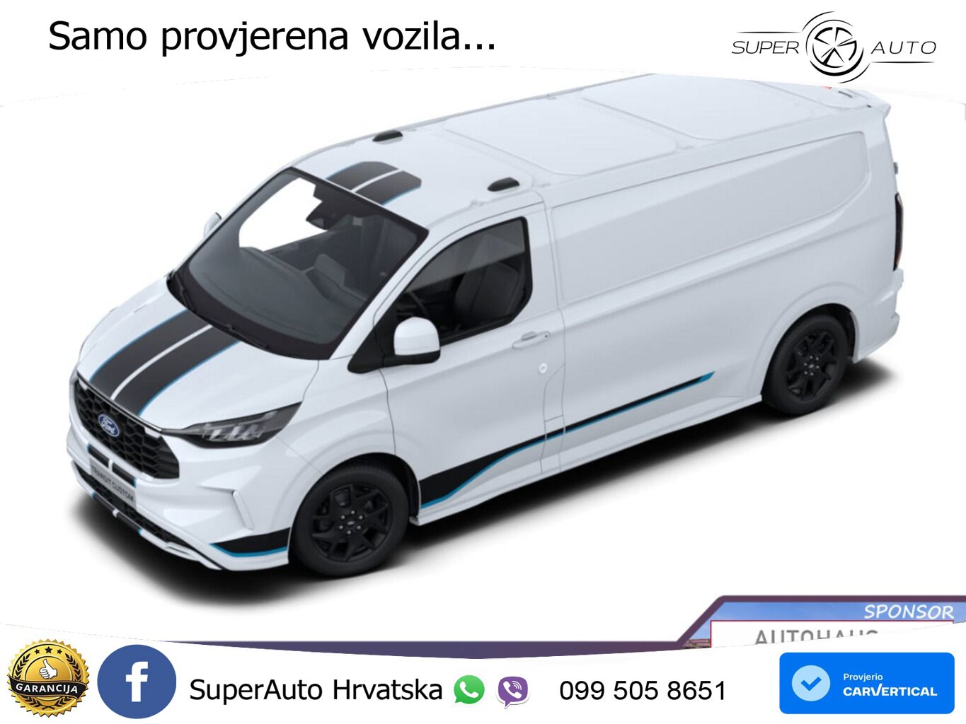 Ford Transit Custom Aut Sport L2 LED SHZ UVP-37%* 170 KS