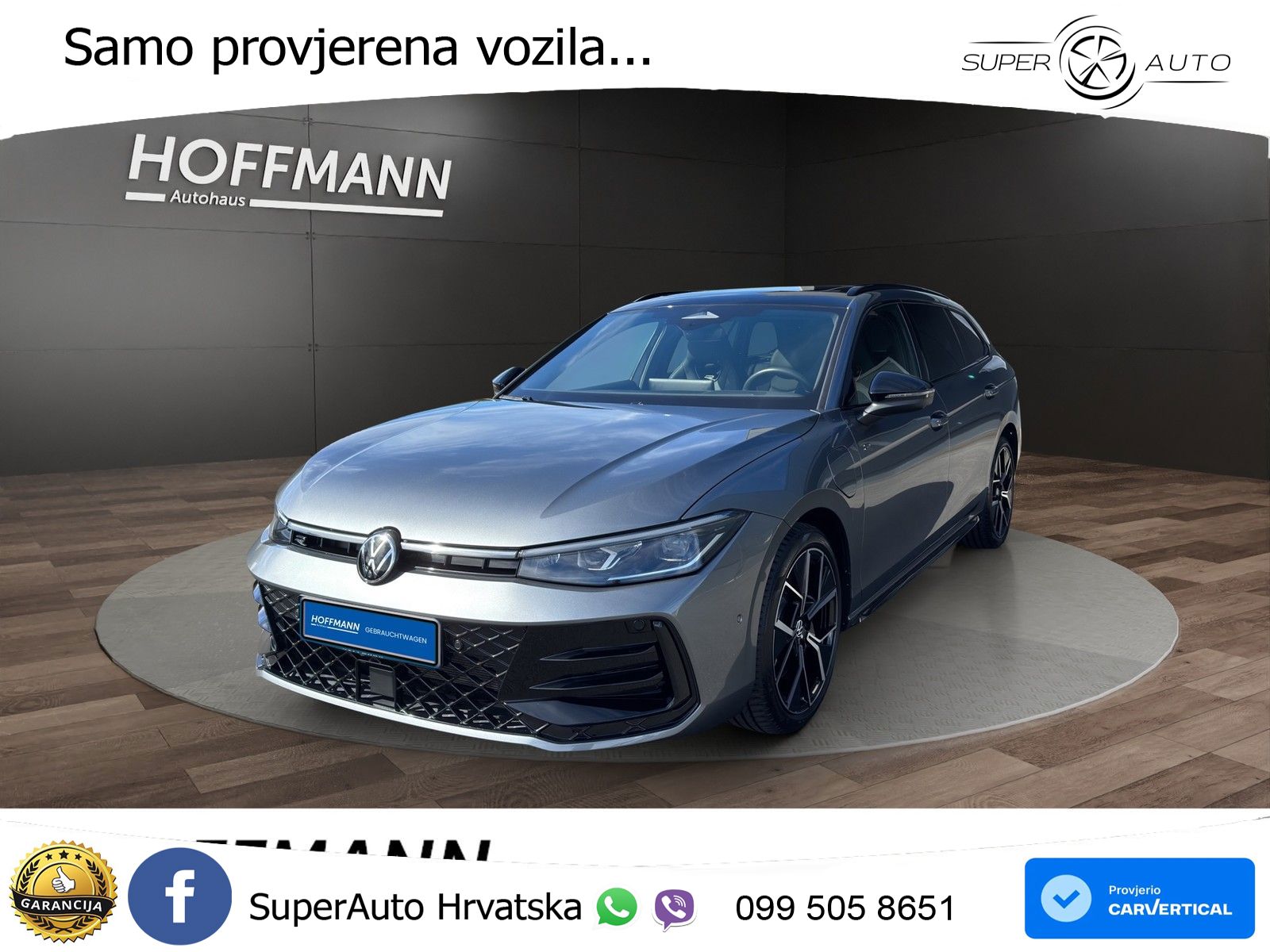 Volkswagen Passat Variant 1.5 TSI (204 KS) eHybrid DSG R-Line LED+GR SJED+ACC