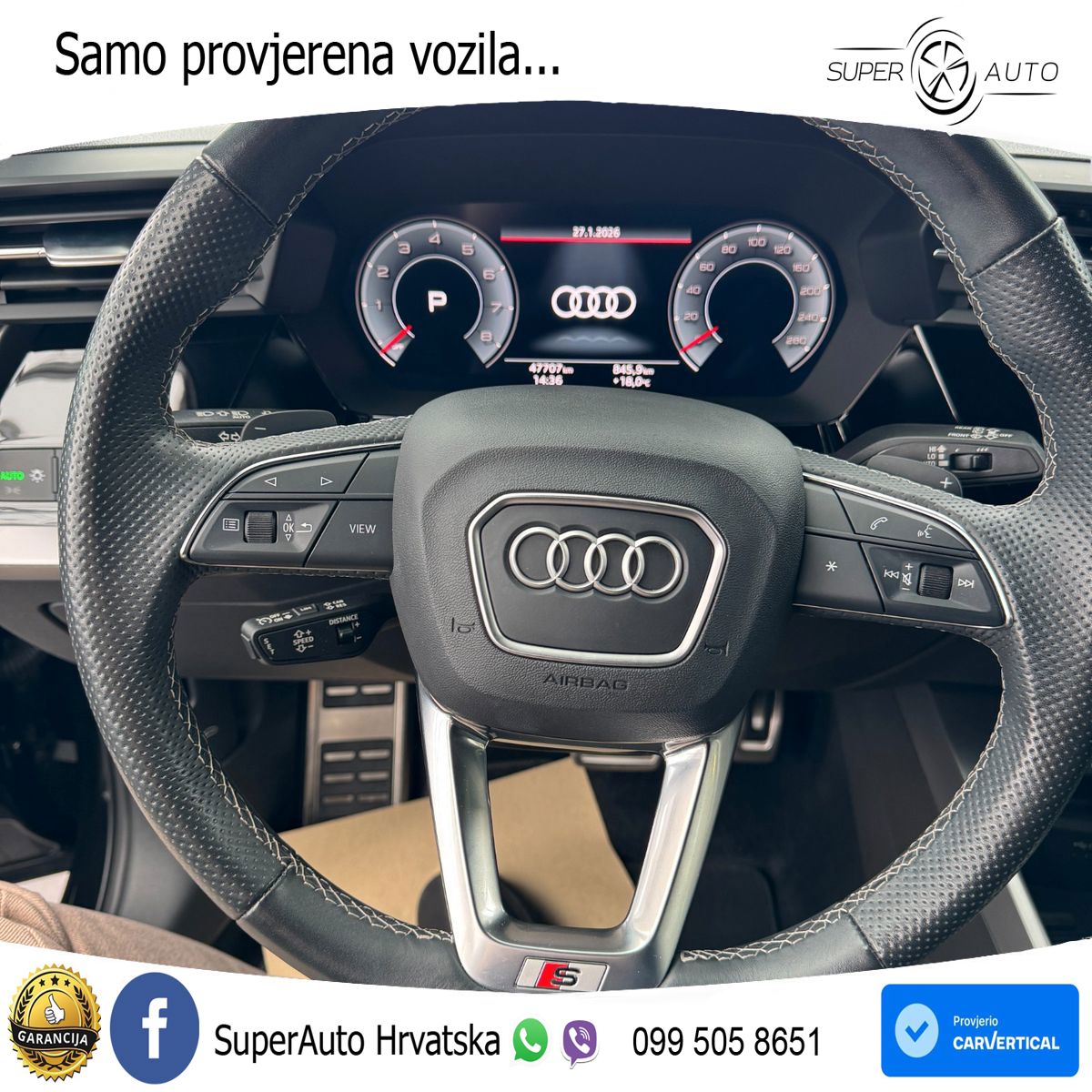 Audi A3 35 TFSI (150 KS) S tronic S line LED+GR SJED+ACC
